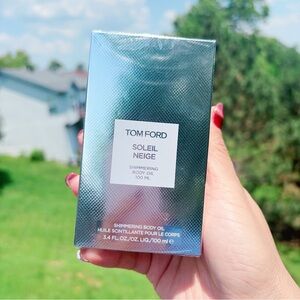 Tom Ford Soleil Neige Shimmering Body Oil 100 ml 3.4 New!